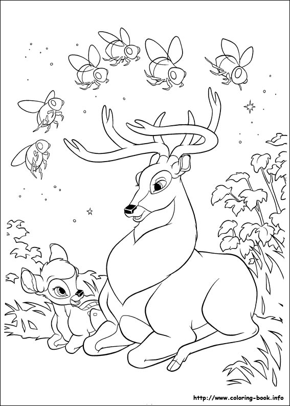 Bambi 2 coloring picture